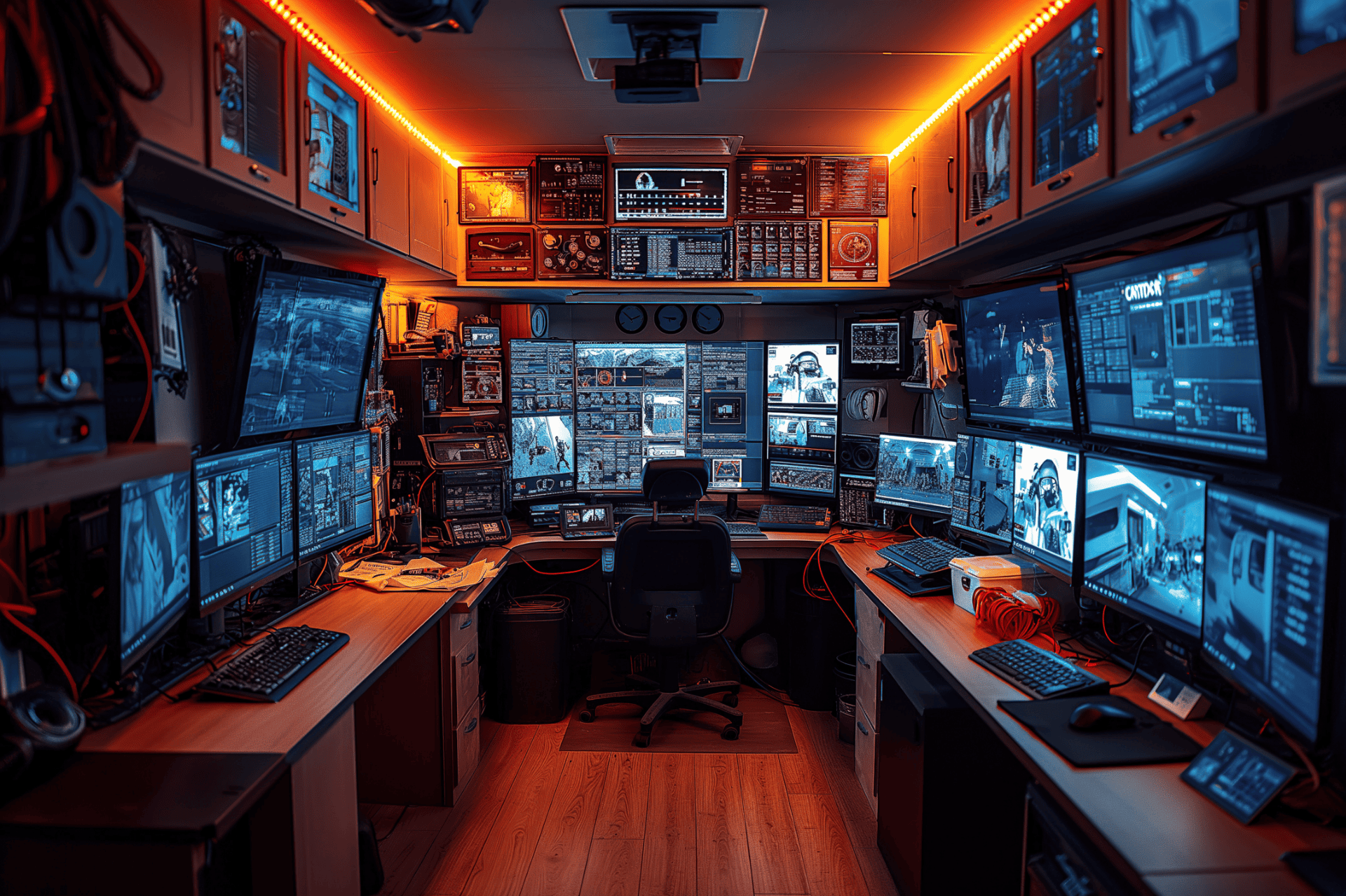 Mobile CCTV Control Room Close Protection | AIB Group | Training